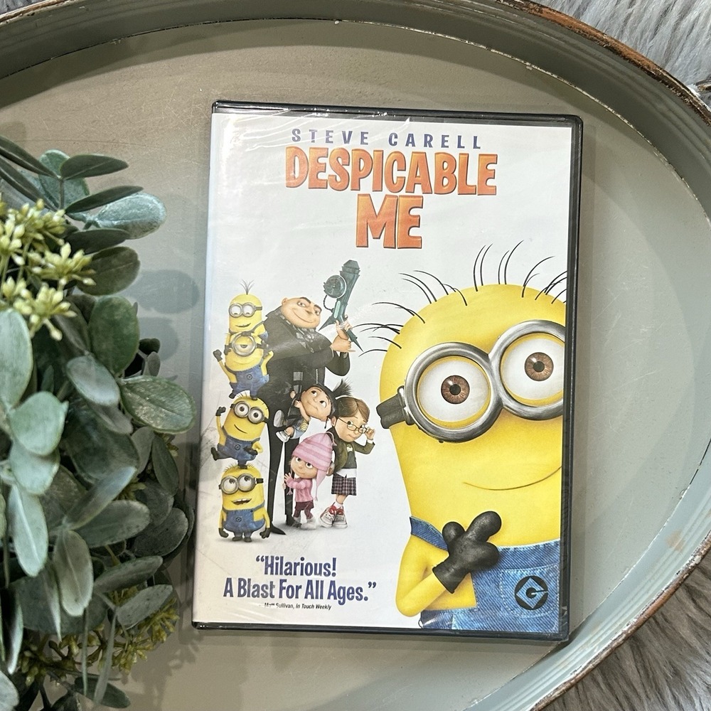 Despicable Me DVD 2010 Steve Carell‎ Animated Minions Illumination Entertainment